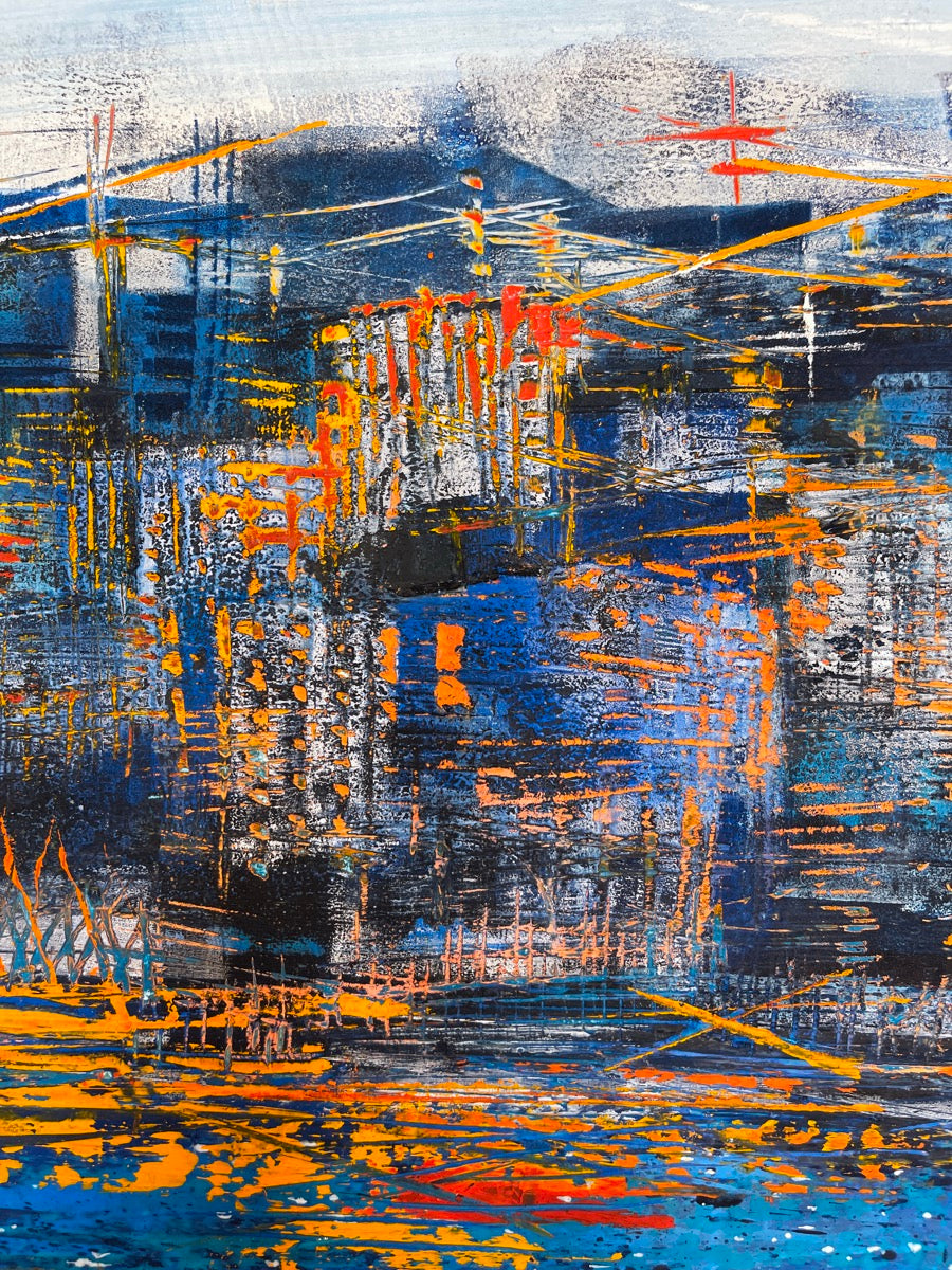Urban Lines<br>24x125x3cm<br>17.3”x49.2”x1.2”