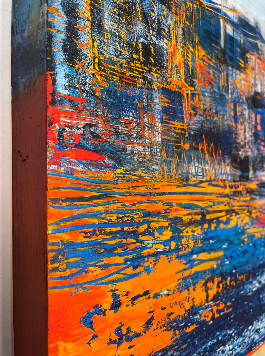 Urban Lines<br>24x125x3cm<br>17.3”x49.2”x1.2”