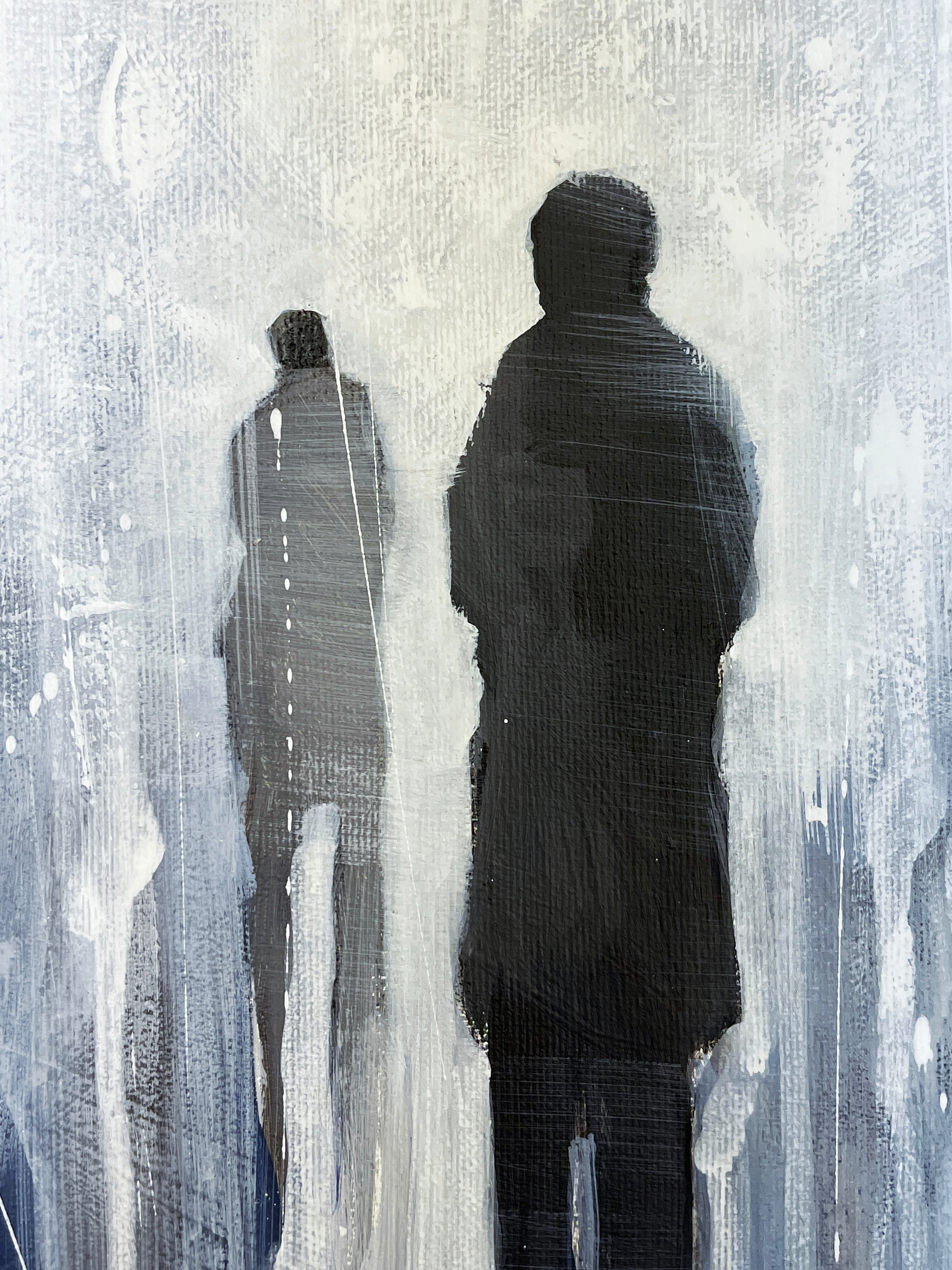 White Rain <br>25.4x76.2x3.8 cm<br>10”x30”x1.5”