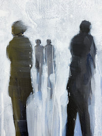White Rain <br>25.4x76.2x3.8 cm<br>10”x30”x1.5”