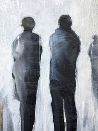 White Rain <br>25.4x76.2x3.8 cm<br>10”x30”x1.5”