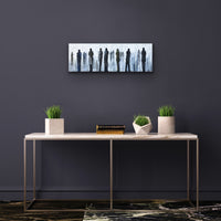 White Rain <br>25.4x76.2x3.8 cm<br>10”x30”x1.5”
