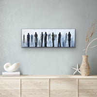 White Rain <br>25.4x76.2x3.8 cm<br>10”x30”x1.5”