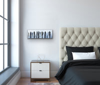 White Rain <br>25.4x76.2x3.8 cm<br>10”x30”x1.5”