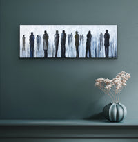 White Rain <br>25.4x76.2x3.8 cm<br>10”x30”x1.5”