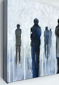 White Rain <br>25.4x76.2x3.8 cm<br>10”x30”x1.5”