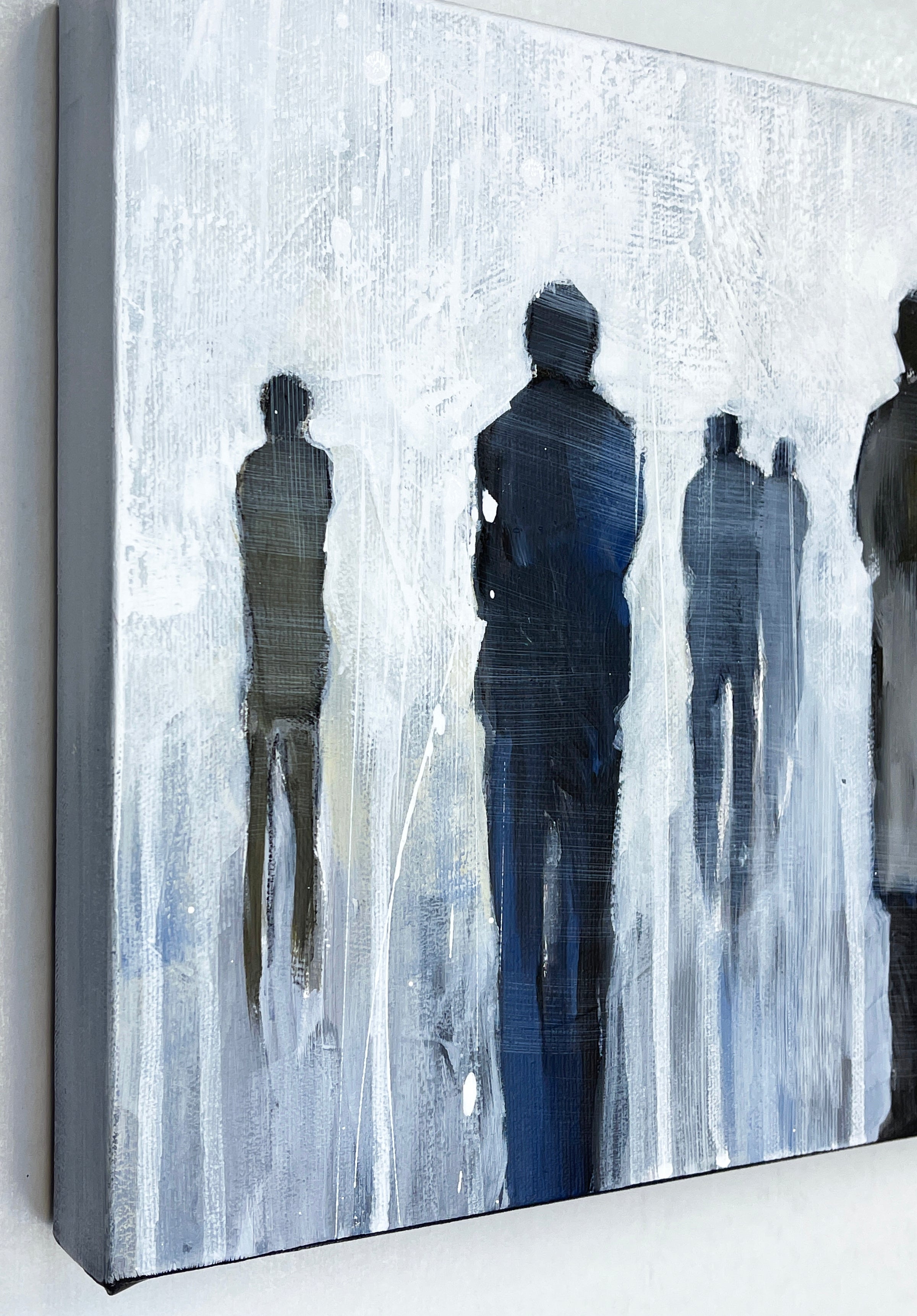 White Rain <br>25.4x76.2x3.8 cm<br>10”x30”x1.5”