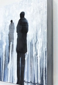 White Rain <br>25.4x76.2x3.8 cm<br>10”x30”x1.5”
