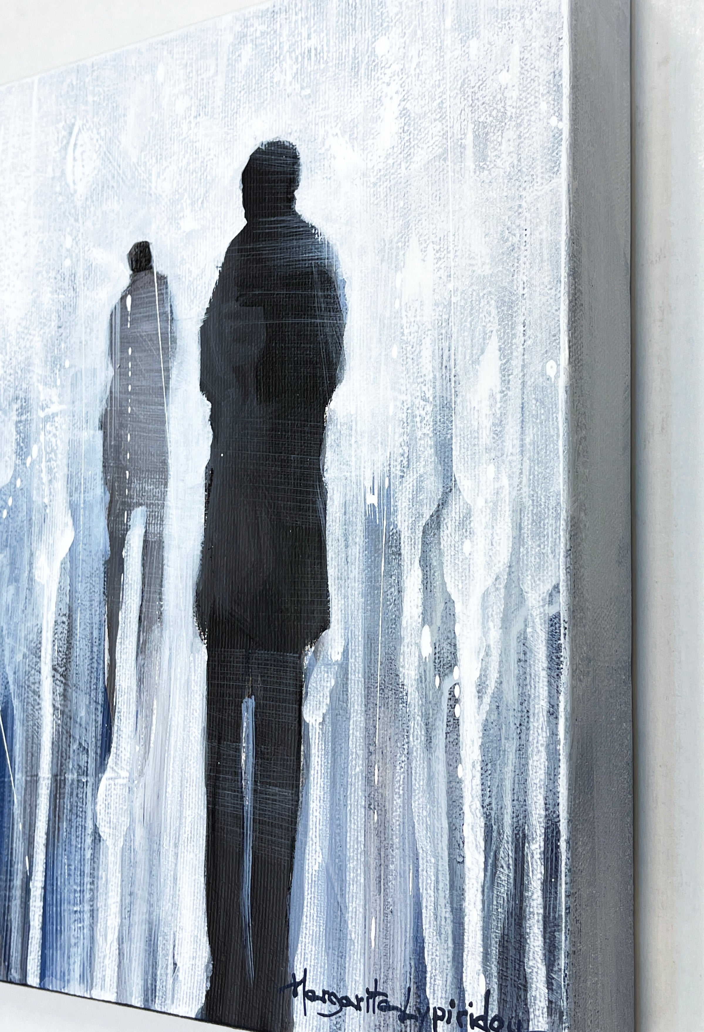 White Rain <br>25.4x76.2x3.8 cm<br>10”x30”x1.5”