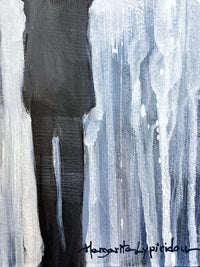 White Rain <br>25.4x76.2x3.8 cm<br>10”x30”x1.5”