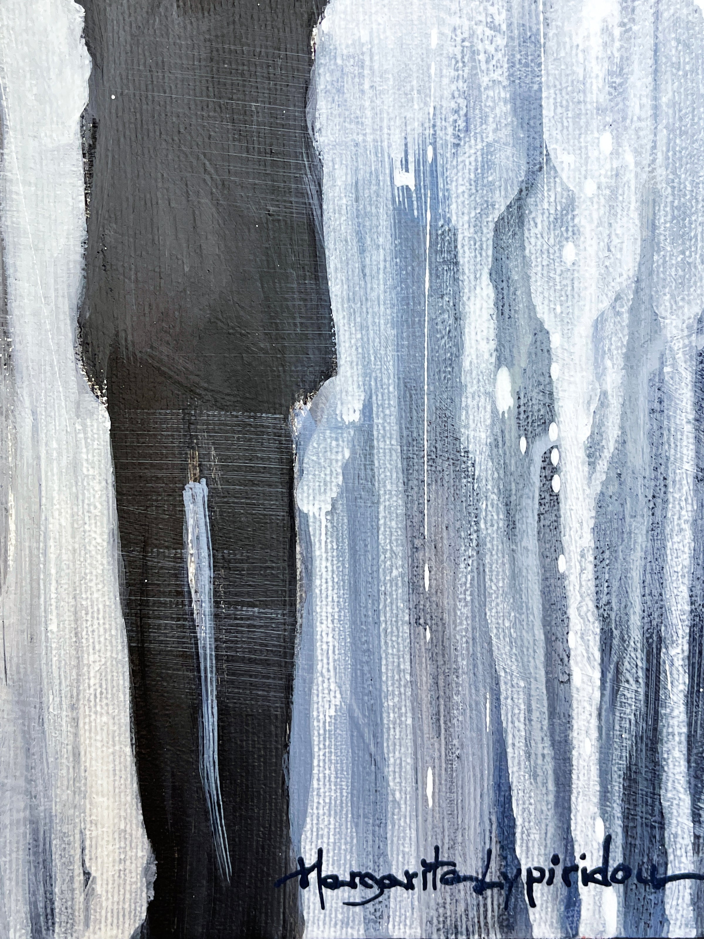 White Rain <br>25.4x76.2x3.8 cm<br>10”x30”x1.5”