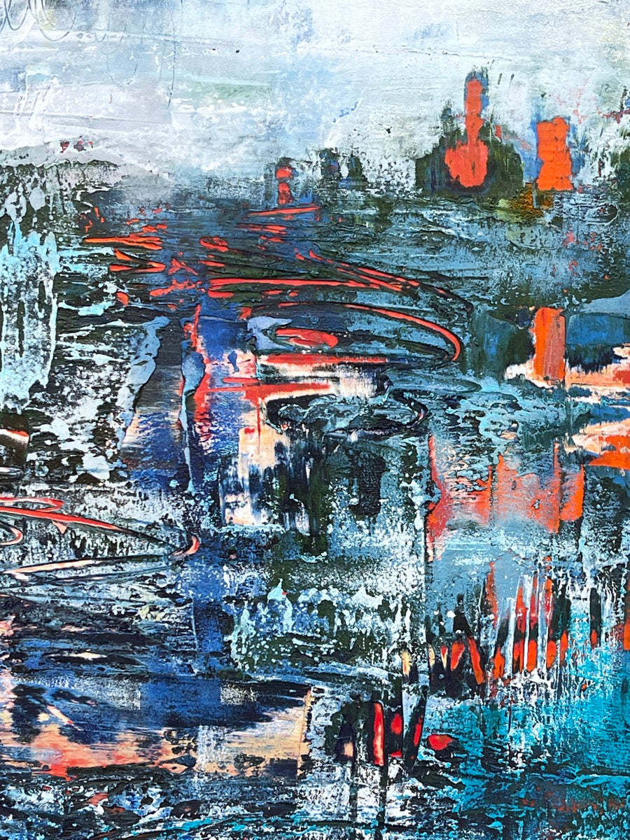 Arrival Of Dusk <br>30.5x42.5x4 cm<br>11.8”x16.7”x1.6”