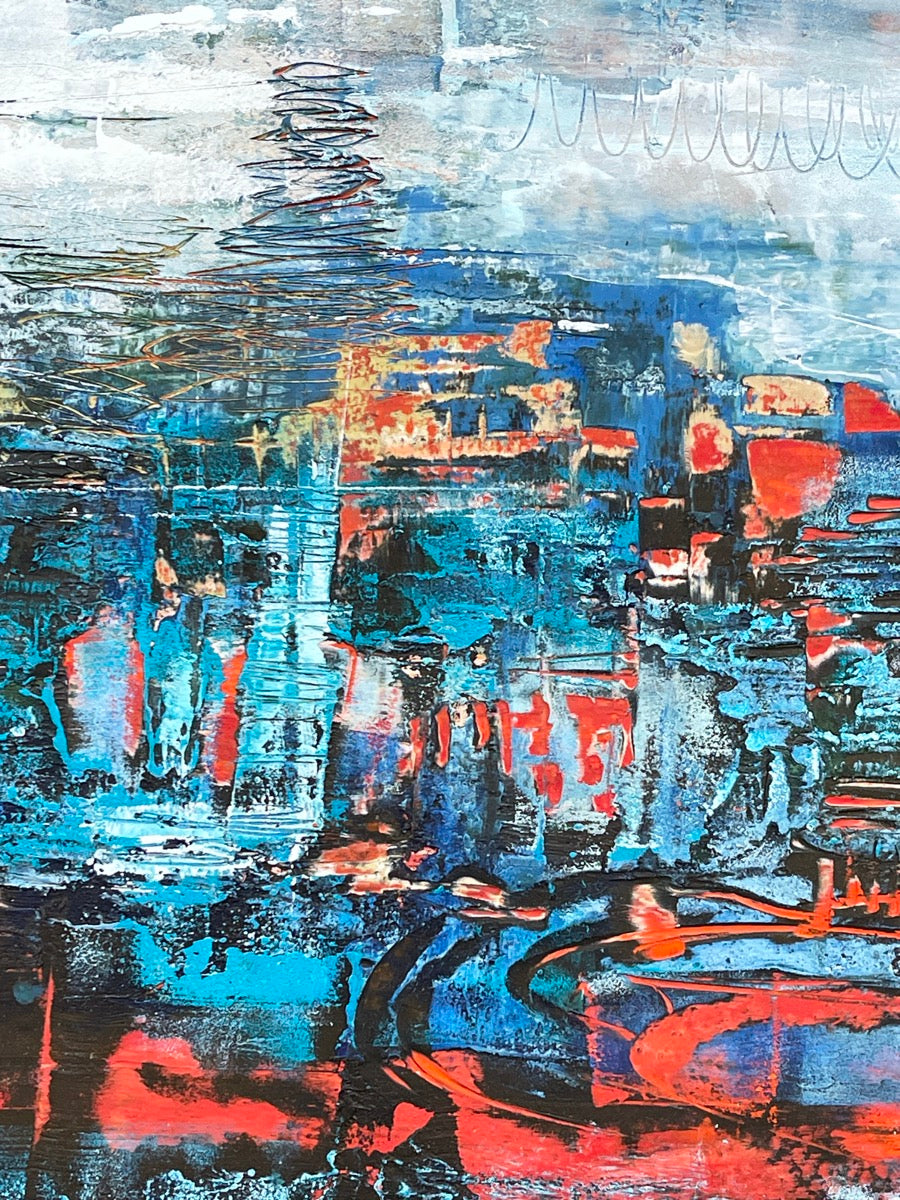 Arrival Of Dusk <br>30.5x42.5x4 cm<br>11.8”x16.7”x1.6”