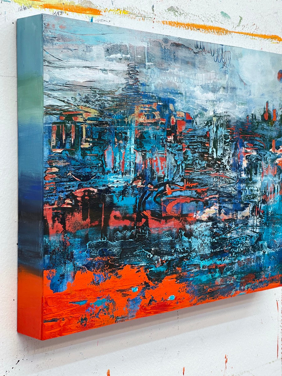 Arrival Of Dusk <br>30.5x42.5x4 cm<br>11.8”x16.7”x1.6”