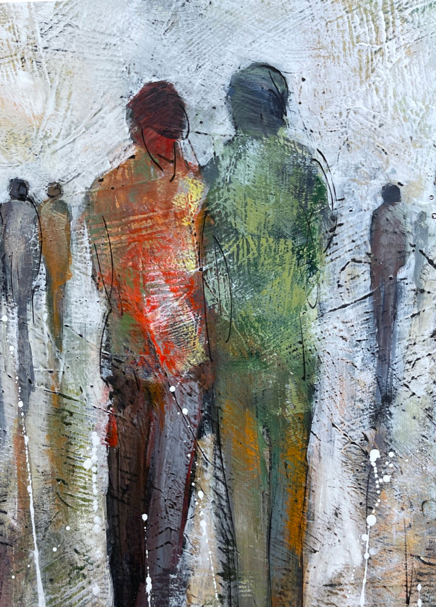 At The End Of The Day <br>45x100x3 cm<br>17.7”x39.4”x1.2"