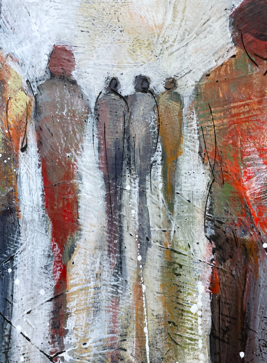 At The End Of The Day <br>45x100x3 cm<br>17.7”x39.4”x1.2"