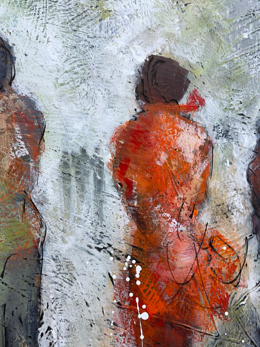 At The End Of The Day <br>45x100x3 cm<br>17.7”x39.4”x1.2"