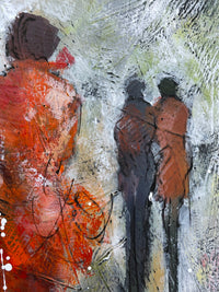 At The End Of The Day <br>45x100x3 cm<br>17.7”x39.4”x1.2"