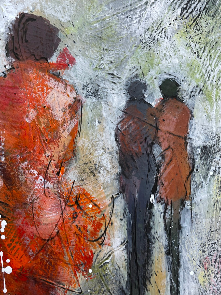 At The End Of The Day <br>45x100x3 cm<br>17.7”x39.4”x1.2"