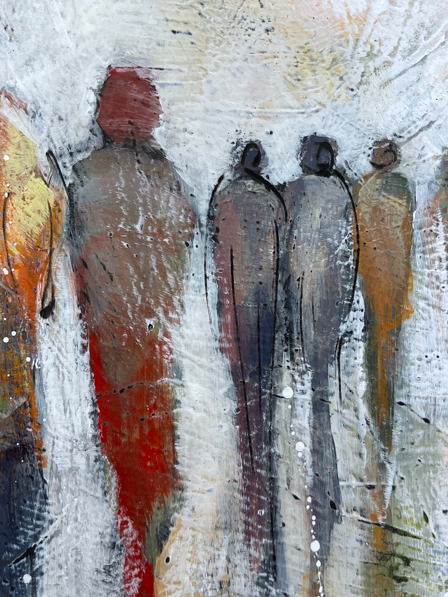 At The End Of The Day <br>45x100x3 cm<br>17.7”x39.4”x1.2"