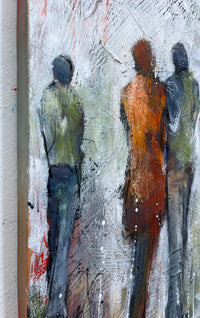 At The End Of The Day <br>45x100x3 cm<br>17.7”x39.4”x1.2"