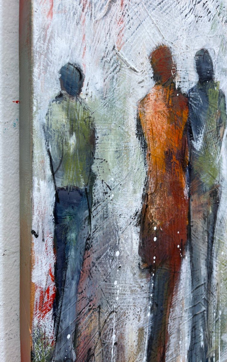 At The End Of The Day <br>45x100x3 cm<br>17.7”x39.4”x1.2"