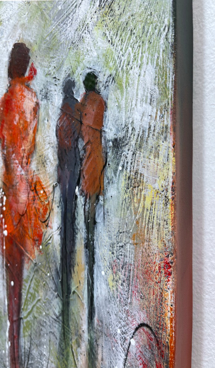 At The End Of The Day <br>45x100x3 cm<br>17.7”x39.4”x1.2"