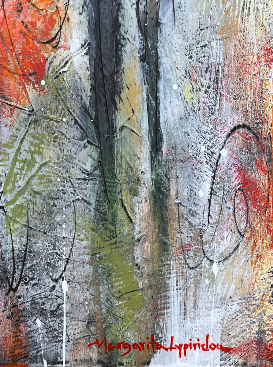 At The End Of The Day <br>45x100x3 cm<br>17.7”x39.4”x1.2"