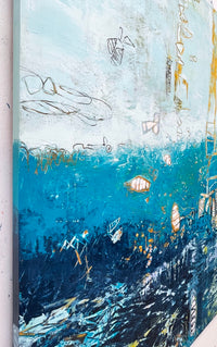 Au Fond de l'Inconnu <br>102x102x2 cm<br>40.2"x40.2"x0.8"