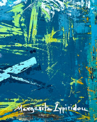 Au Fond de l'Inconnu <br>102x102x2 cm<br>40.2"x40.2"x0.8"