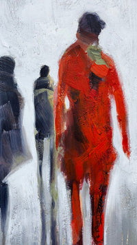 Comings And Goings <br>44.5x152.5x3 cm<br>17.5”x60”x1.2"