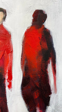 Comings And Goings <br>44.5x152.5x3 cm<br>17.5”x60”x1.2"