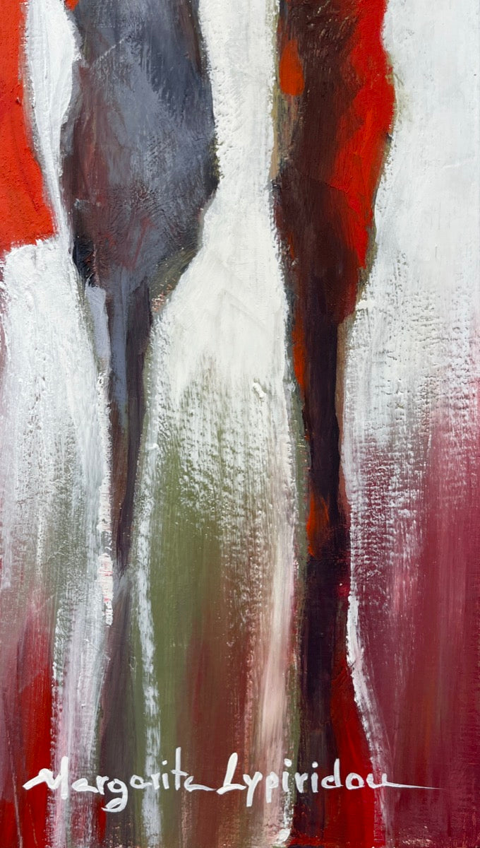 Comings And Goings <br>44.5x152.5x3 cm<br>17.5”x60”x1.2"
