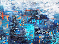 Cool Waves <br>30.5x40.5x4.4 cm<br>12”x16”x1.8"