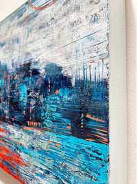Cool Waves <br>30.5x40.5x4.4 cm<br>12”x16”x1.8"