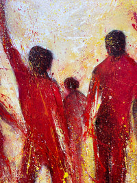 Dancing In The Heat <br>100x80x2 cm<br>39.4”x31.5”x0.8”