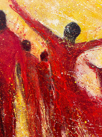 Dancing In The Heat <br>100x80x2 cm<br>39.4”x31.5”x0.8”