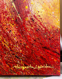 Dancing In The Heat <br>100x80x2 cm<br>39.4”x31.5”x0.8”