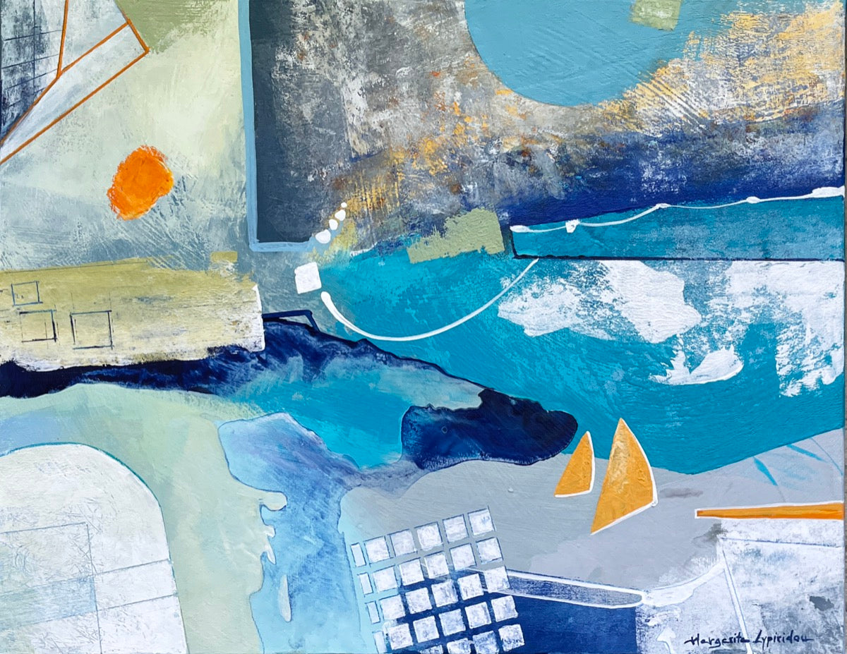 Daytrip <br>36x46x4 cm<br>14.2”x18.1”x1.6”