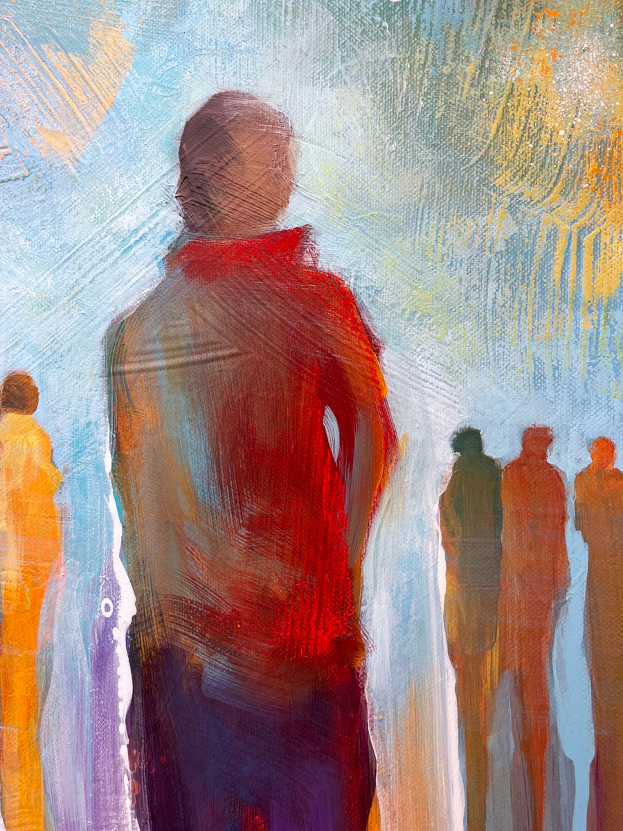 Dedicated To Life <br>80x160x3 cm<br>31.5”x63”x1.2"