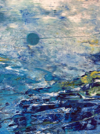On An Impulse <br>76x76x3 cm<br>30”x30”x1.2"