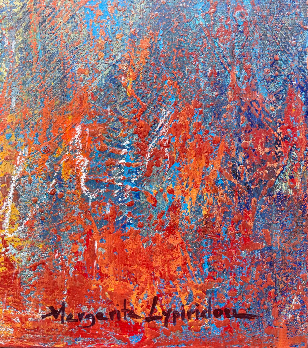 Elusive Figures <br>91.5x91.5x4 cm<br>36”x36"x1.6"
