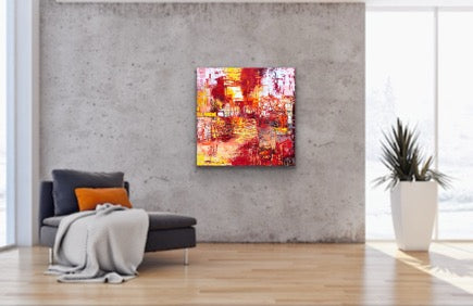 Levels Of Existence <br>76x76x3 cm<br>30"x30"x0.8"