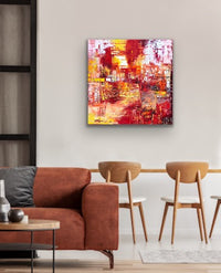 Levels Of Existence <br>76x76x3 cm<br>30"x30"x0.8"