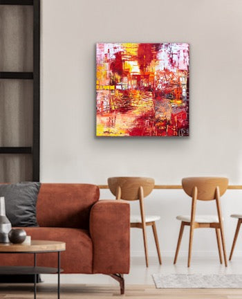 Levels Of Existence <br>76x76x3 cm<br>30"x30"x0.8"