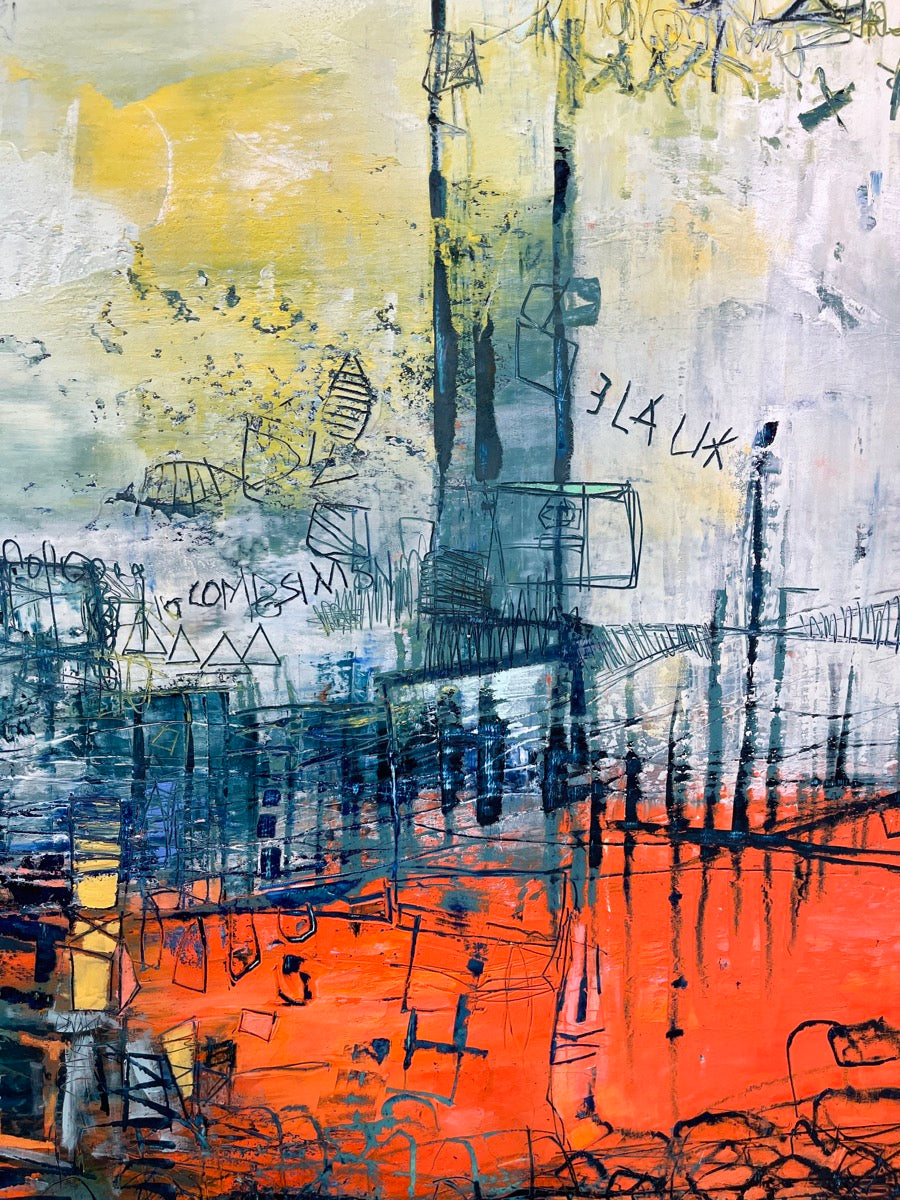 Mind Matter<br>110x110x2.5cm<br>43.3”x43.3”x1”