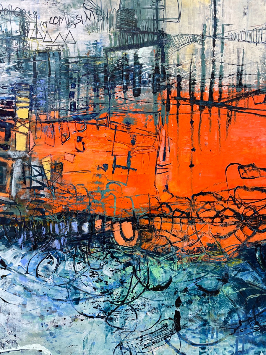 Mind Matter<br>110x110x2.5cm<br>43.3”x43.3”x1”