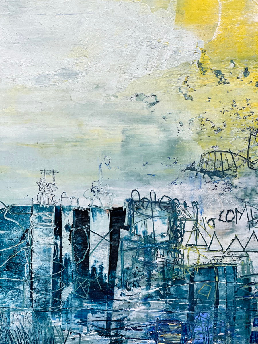 Mind Matter<br>110x110x2.5cm<br>43.3”x43.3”x1”