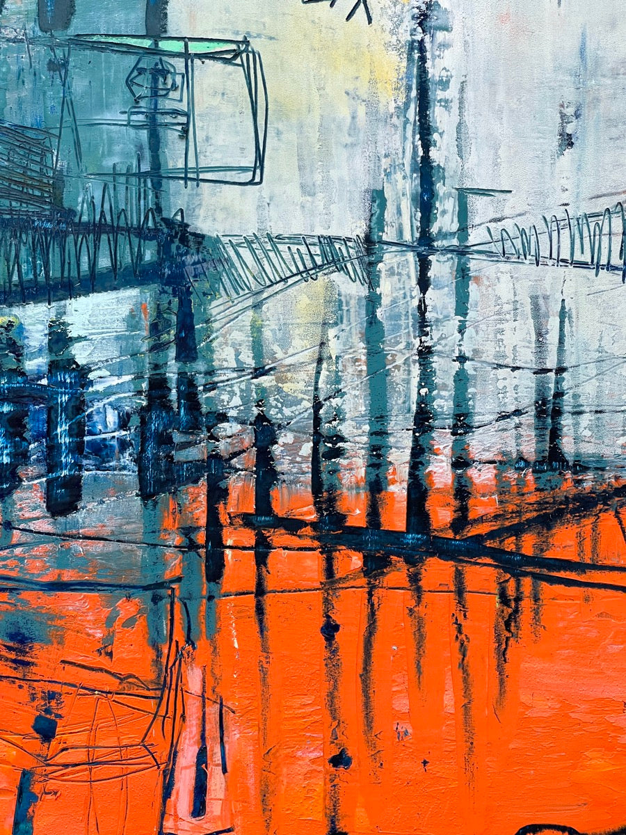 Mind Matter<br>110x110x2.5cm<br>43.3”x43.3”x1”
