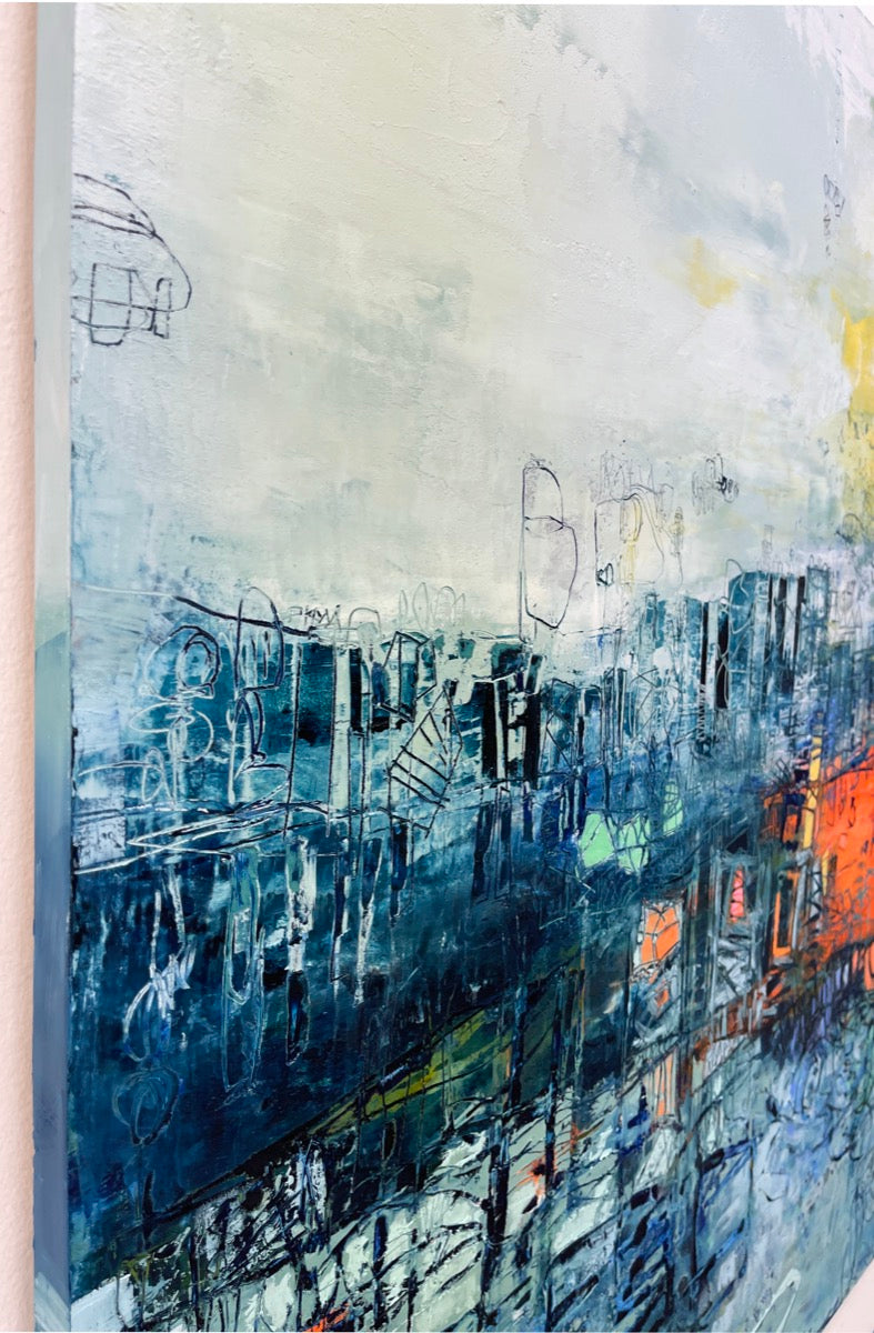 Mind Matter<br>110x110x2.5cm<br>43.3”x43.3”x1”